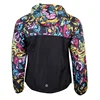 Windproof Rainproof Sportswear jacket 100% Polyester Sublimated Print Winter Thermal Jacket