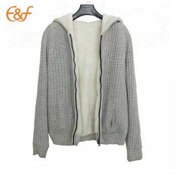 Wool Knitted Cap Sweater Jacket Men Used For Winter - Buy Cap Sweater Men,Wool Knitted Sweater 