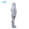 Disposable Non WovenTaped Coverall With Hood Microporous Chemical Protective Safety Air Cooling Coverall Suit