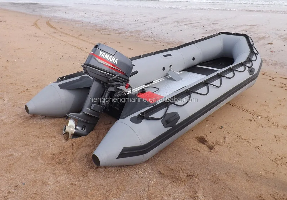 12.5ft Heavy Duty Hypalon Military Inflatable Boat For Assault Landing