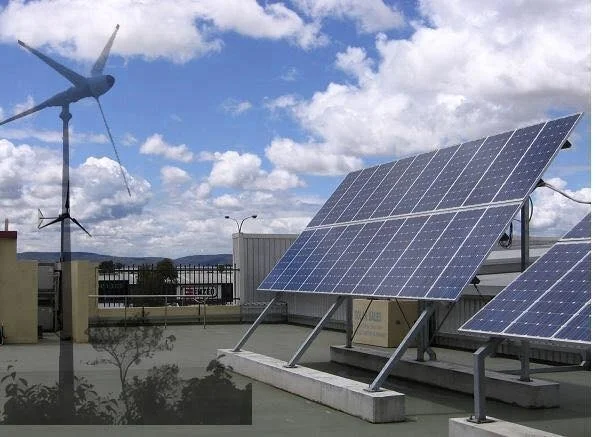 Wind Solar Hybrid Power System 20kw Complete Off Grid Hybrid Solar Wind