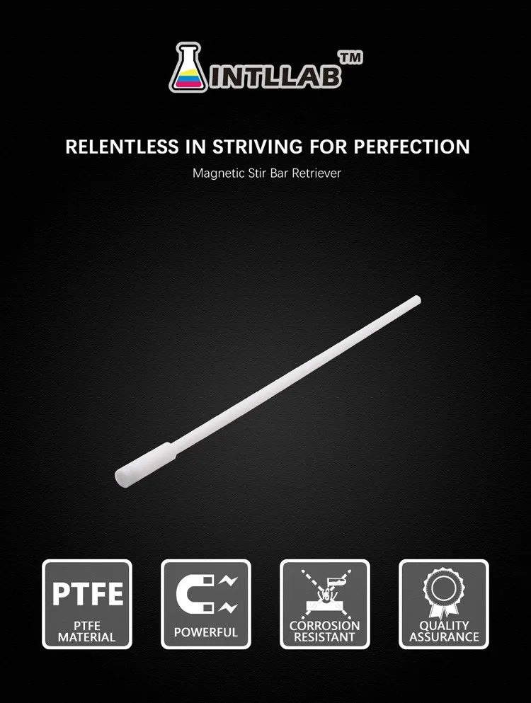 Intllab 25cm Magnetic Stir Bar Retriever,10 Inch Length,Anti-corrosive ...