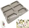 6-Cavity Hexagon Sexangle Candy Silicone Mold with Hole for Chocolate, Soap Candle Making, Resin Epoxy Casting, Jewelry Crafting