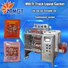 Multi Lane Liquid 4 Side Sealing Bag Packing Machine With Peristaltic Pump Filling