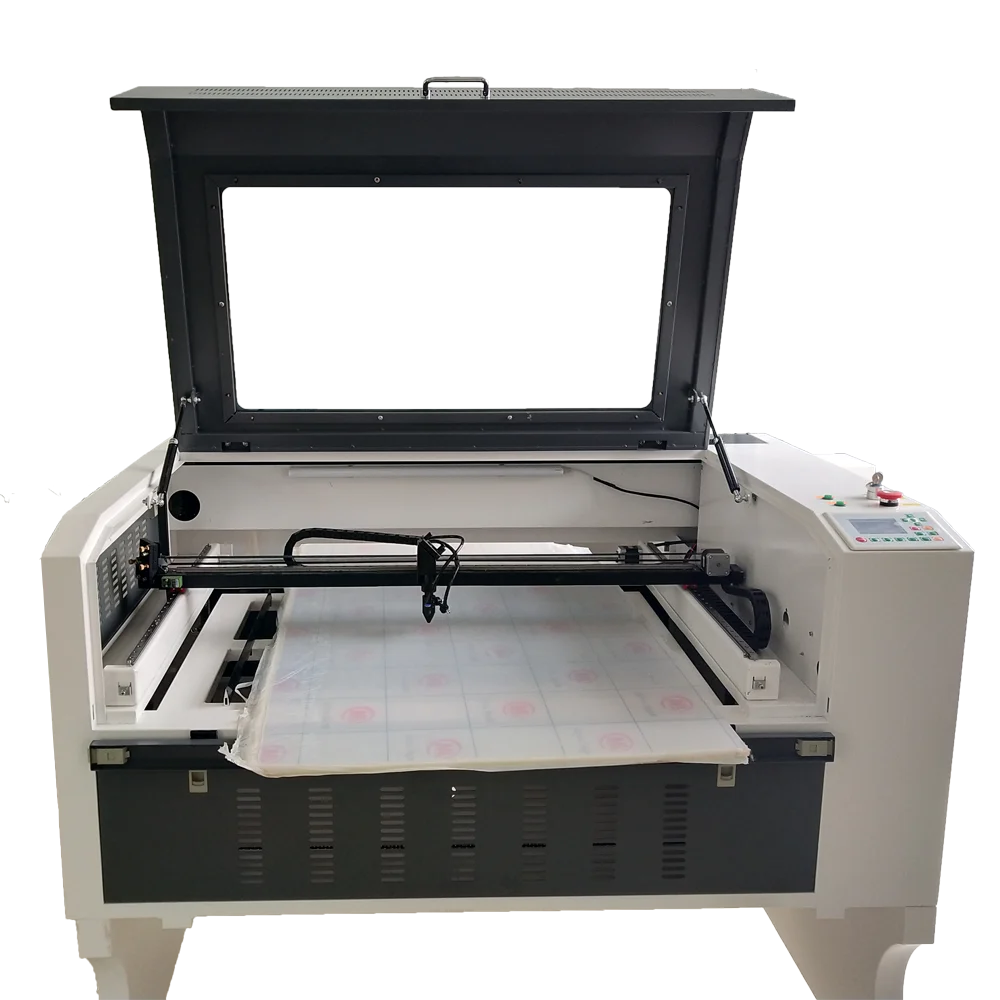 laser cutting machine 6090 80w laser chocolate engraving machine RUIDA control