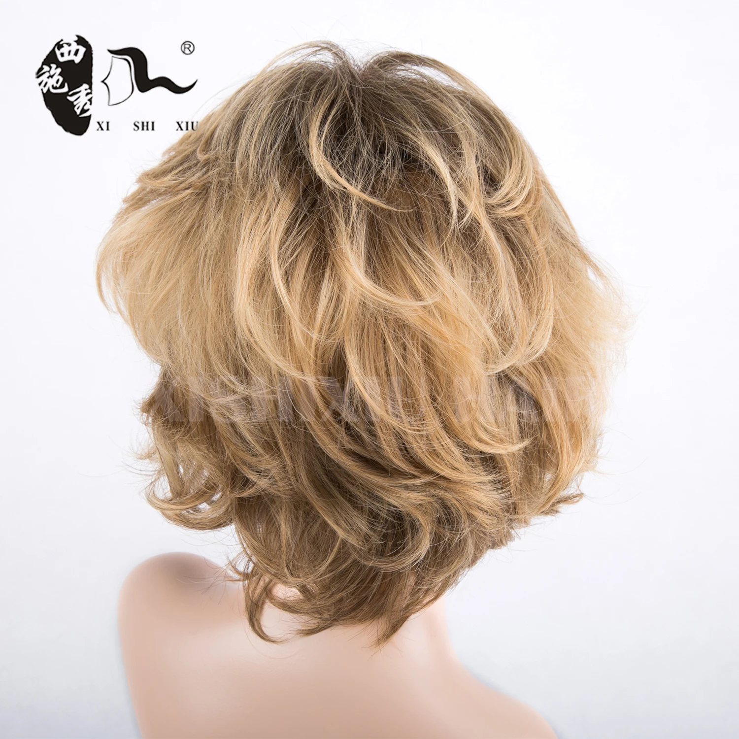 XISHIXIUBRAND 2018 Cheap price synthetic hair wig for black woman