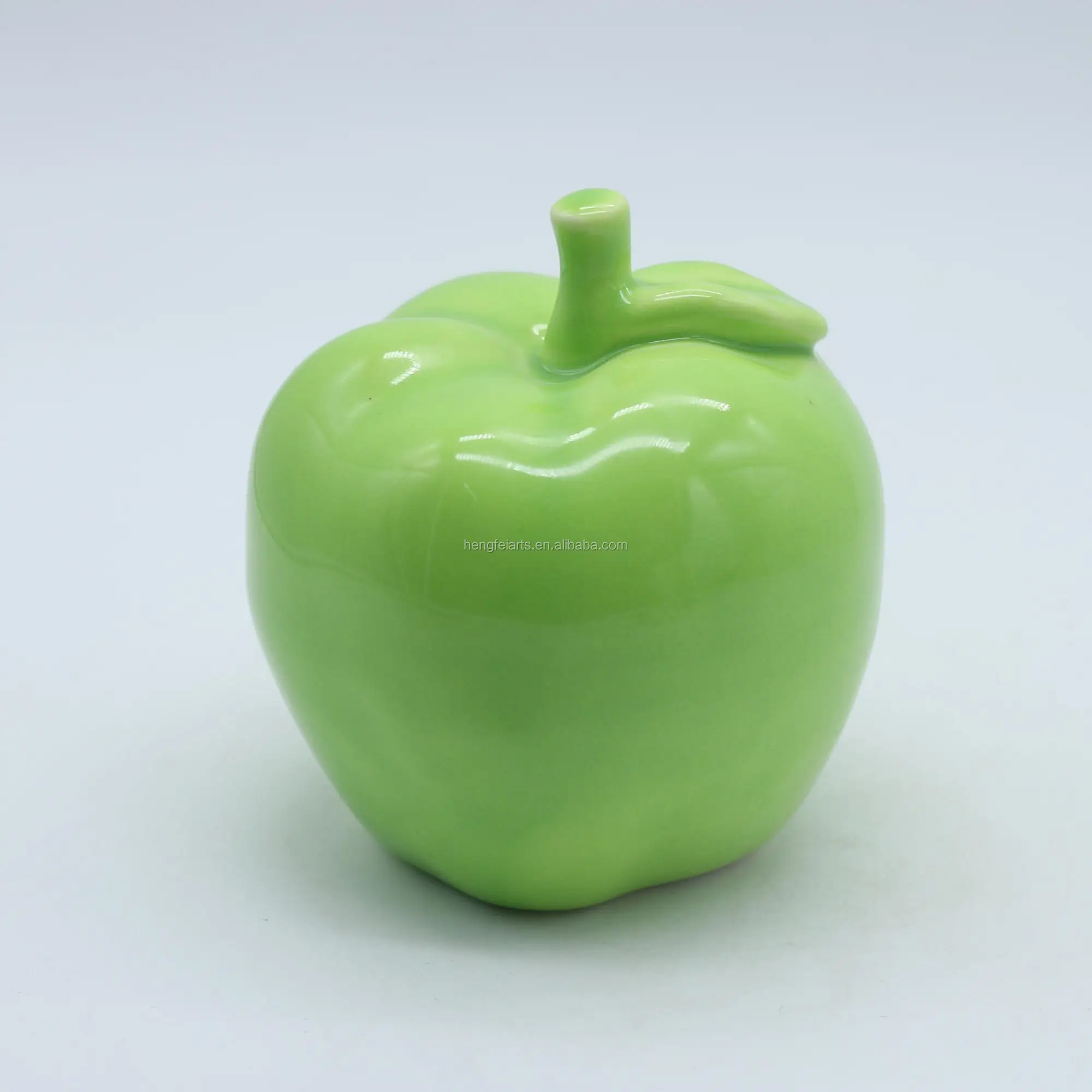 Custom Indoor Home Decorative Craft Gifts Glazed Ceramic Apple - Buy ...