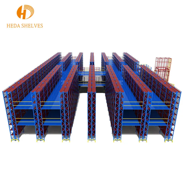 Universal long span heavy duty bulk multi layer steel plate storage