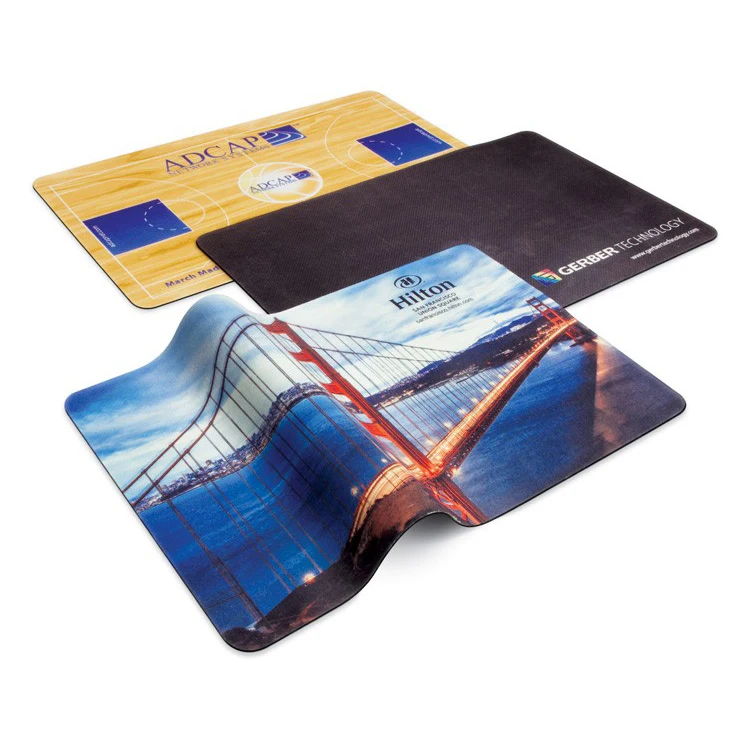 3in1 Mouse Pad For Laptop Microfiber Ultra Thin Mouse Pad Antislip