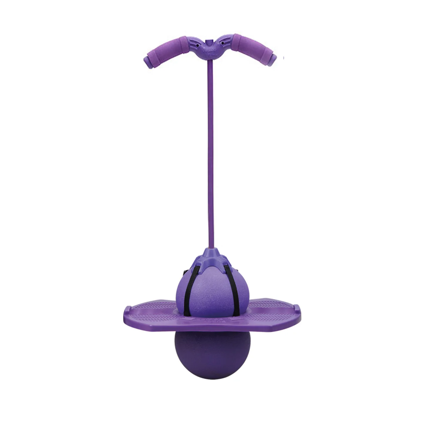 Bouncing Ball Fitness Equipment Sporting Goods Jump Ball With Handle