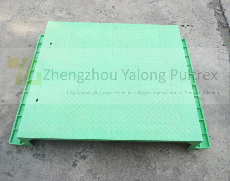 Anticorrosion Fiberglass Decking Panel Popular For Concrete Cable Duct