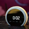 Mirror display RGB lamp Alarm Clock With led display for Home decorate bedside