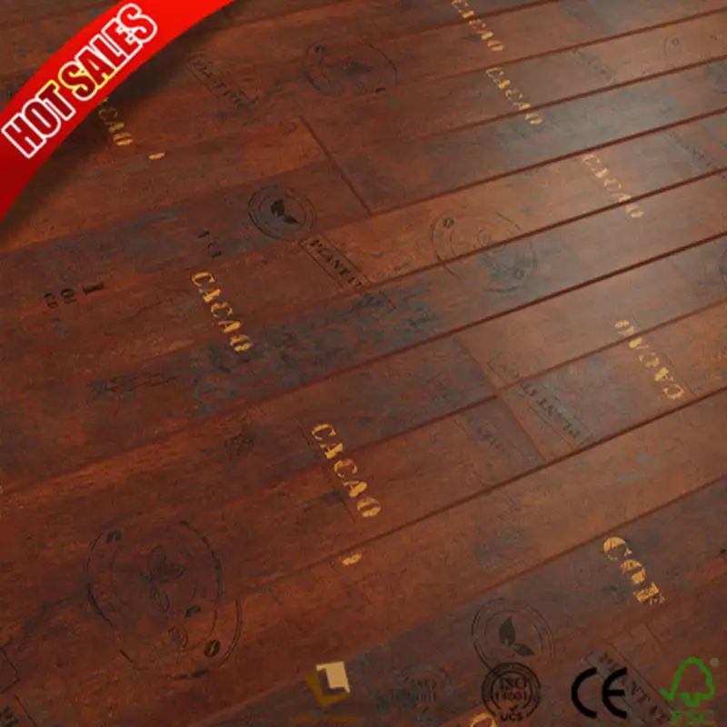 Distressed Walnut Top Quality Laminated Flooring Brands ...