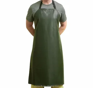 Dark Green Heavy Duty Waterproof with Neck Adjuster Durable Long Kitchen Dishwashing Bib 41 Dark Green Heavy Duty Waterproof with Neck Adjuster Durable Long Kitchen Dishwashing Bib 41