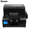 2019 New updated LCD touch screen A4 UV flatbed inkjet Printer machine with Epson head L805