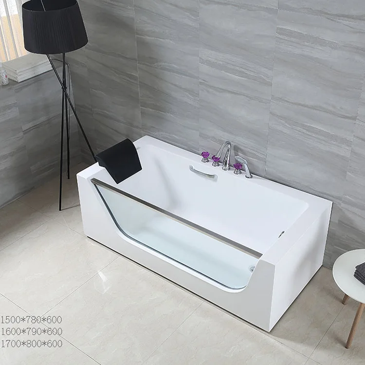 Spa Frestading Bath Tube Factory Sale In Ghana Massage Bathtub 2 Person