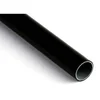 Black color ABS coated lean pipe for pipe rack system for DIY work table