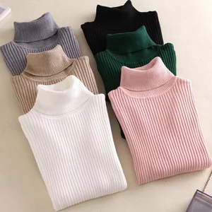Thick Turtleneck Warm Women Sweater Autumn Winter Knitted Femme Pull High Elasticity Soft Female Pullovers Sweater Thick Turtleneck Warm Women Sweater Autumn Winter Knitted Femme Pull High Elasticity Soft Female Pullovers Sweater