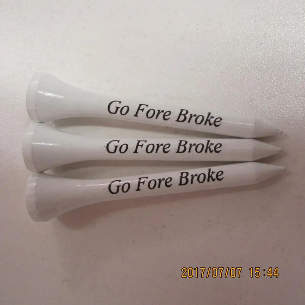 Personalized Plastic Tube Packaged Golf Ball And Tee Gift Set Buy