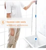 PP Mop Head Material and Stocked Feature twist mop with spin bucket