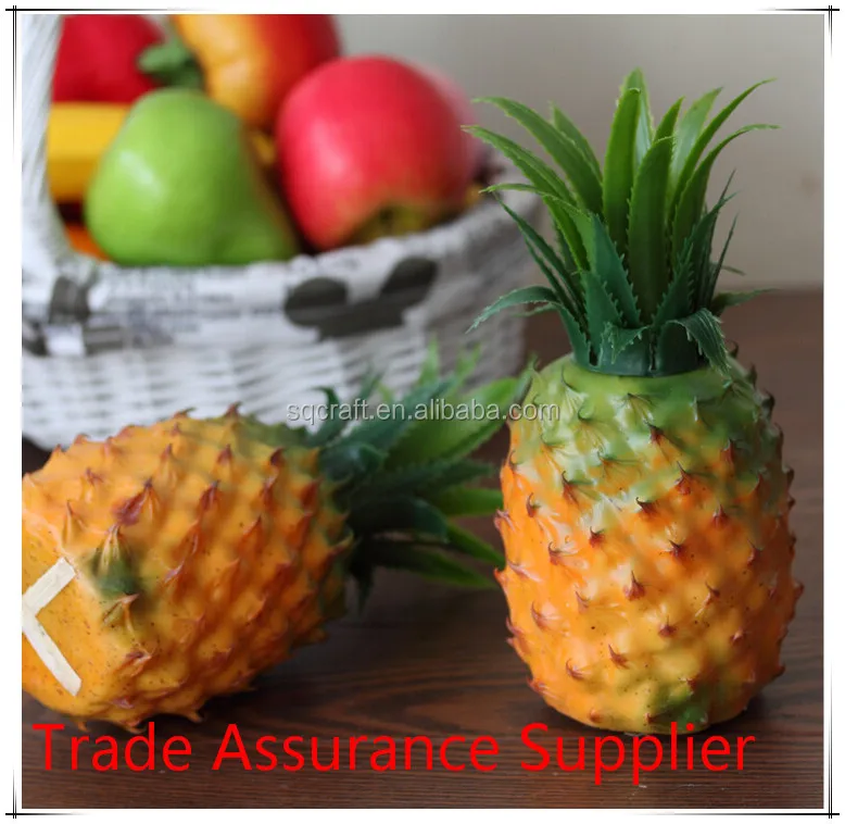 Artificial Pineapple Artificial Decorative Faux Fake Fruit