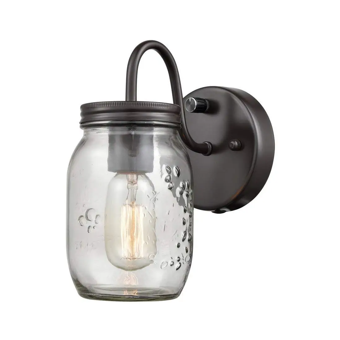 Island Lights Eul Antique Mason Jar Kitchen Chandelier Pendant