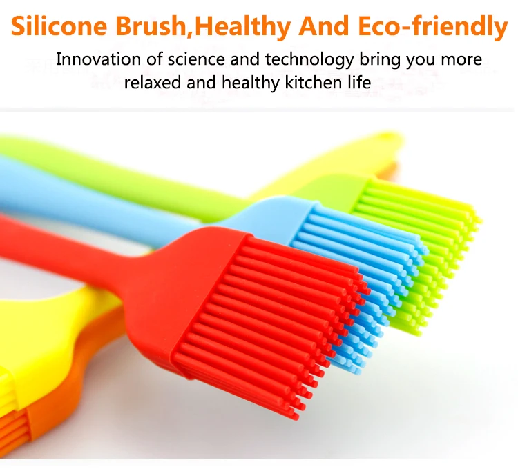 Silicone Oil Bbq Barbeque Brush/ Basting Brush Dispenser /3-in-1 Super ...