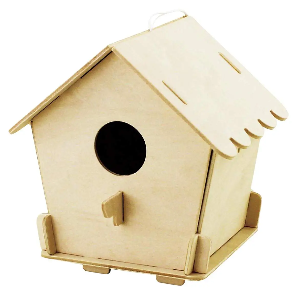 Buy ROBOTIME Wooden Birdhouse for Outdoors Model Building Kits 3D