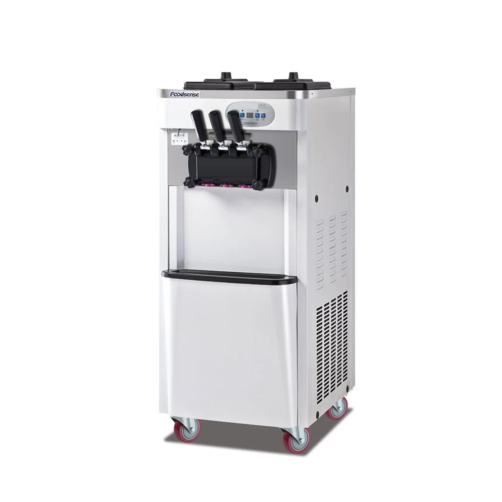 High Quality Automatic Commercial Use Soft Ice Cream Maker, Ice Cream Vending Machine