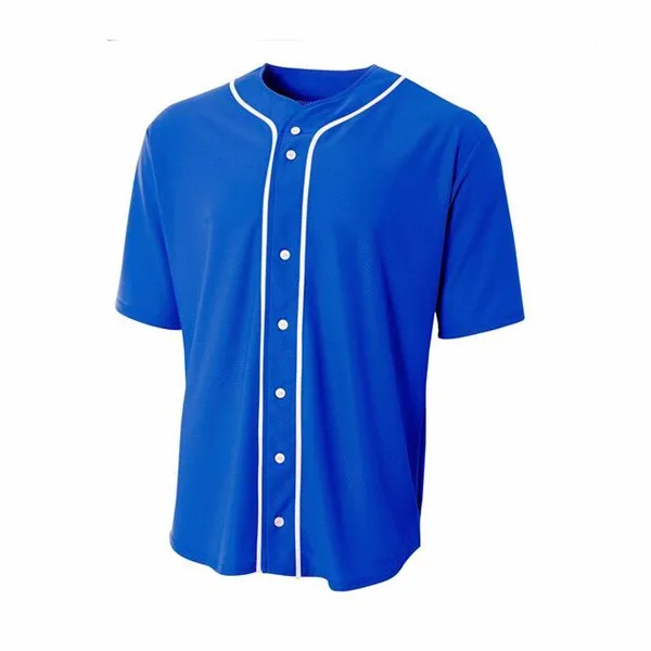 Blank Black Baseball Jersey Custom Sublimation Baseball Jersey