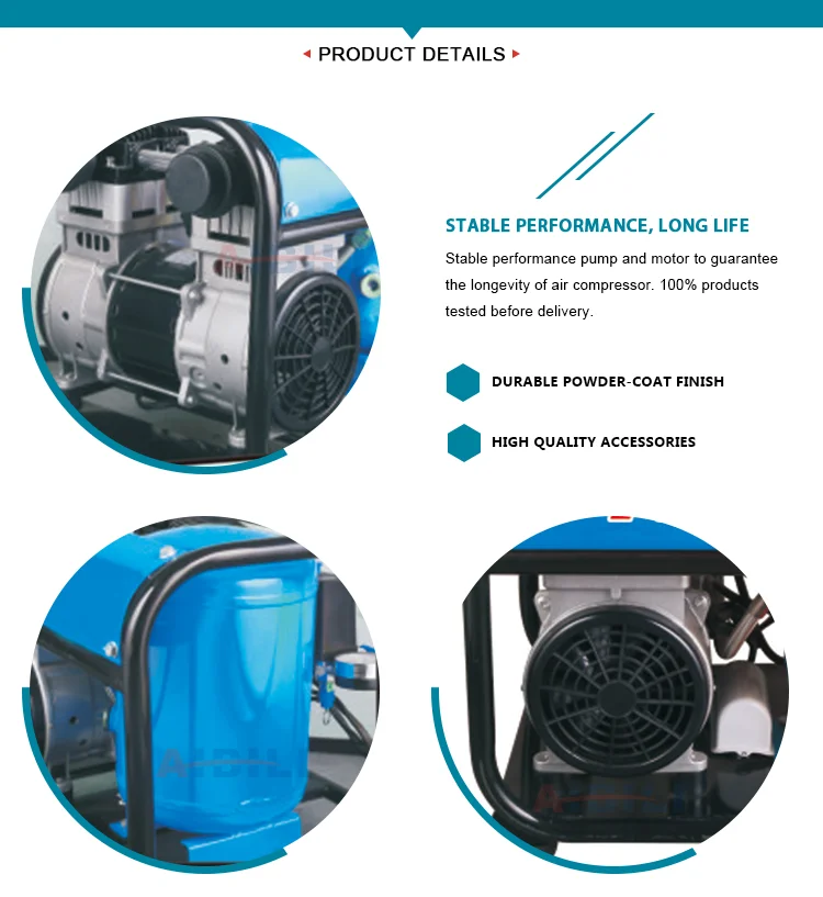 New Products Mini 9l 1.5hp Car Wash Pritting Compressor Home Garage