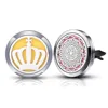 Factory Wholesale 316L Stainless Steel Perfume Locket Car Holder Essential Oil Car Diffuser Jewelry