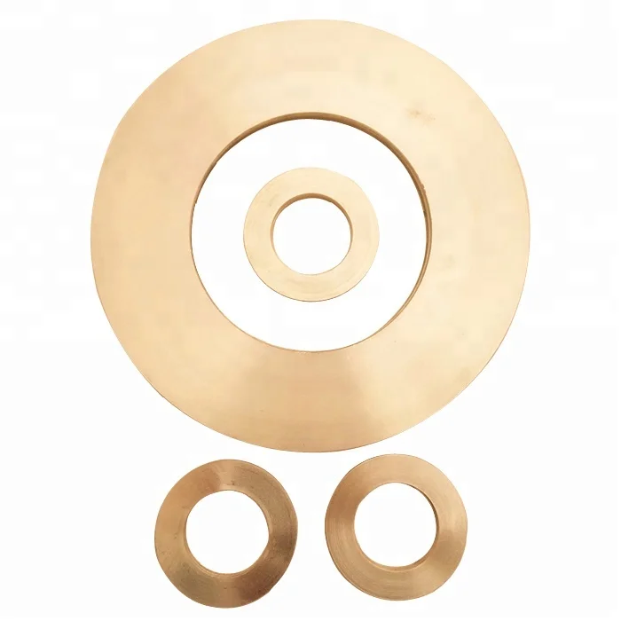 Casting High Precision Flat Thick Thrust Copper Washer Copper O Ring