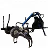 ATV log wood timber loader trailer with forest crane grab prices