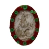 New Product Ideas 2018 Christmas Decor Buttons Oval Shape Photo Frame DIY Gift