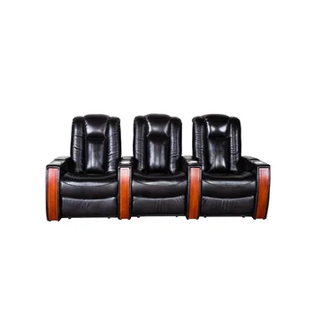 Home Commercial And Office Furniture Leather Theater Sofa For Office Furniture Leather Theater Sofa