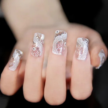 transparent nail stickers