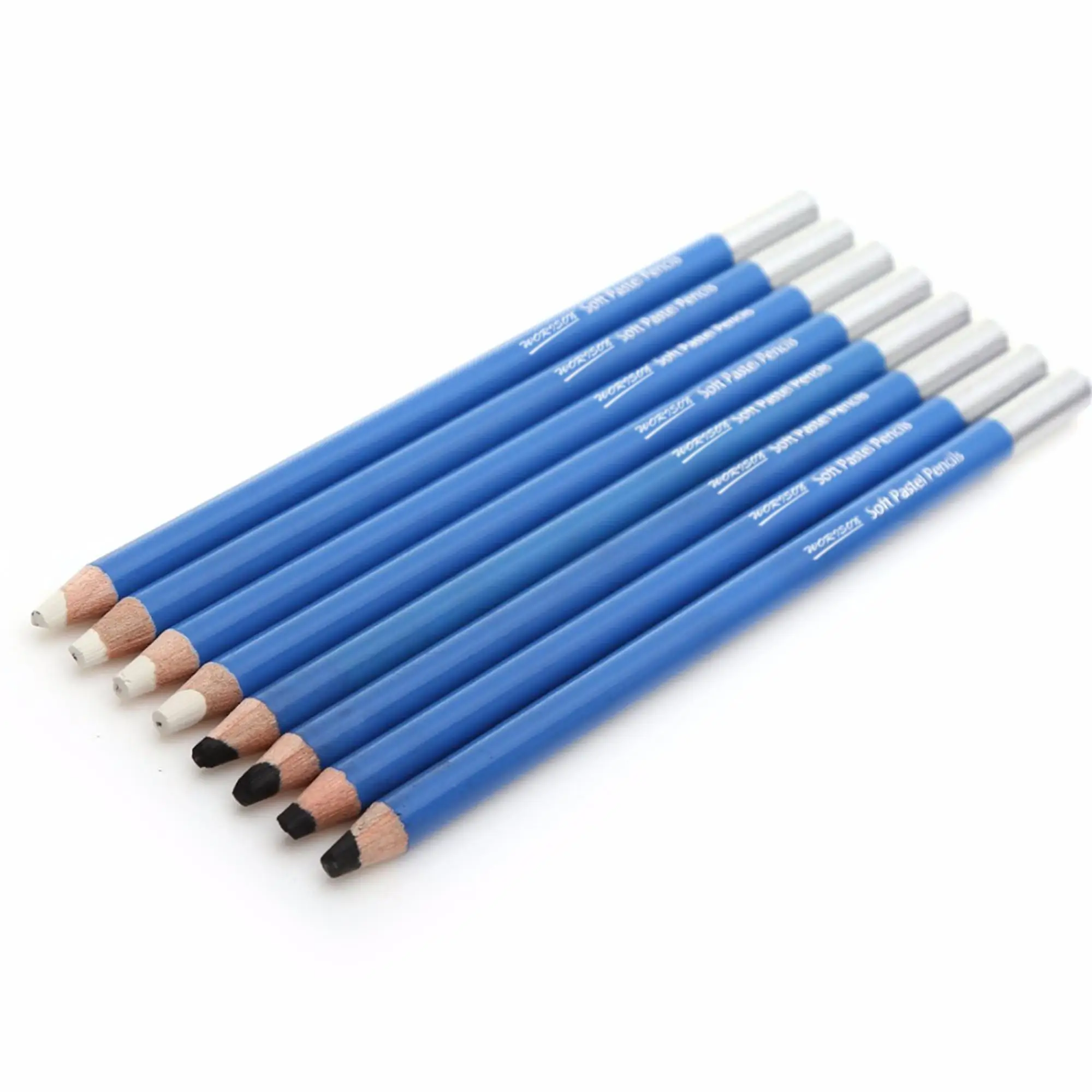 12pcs colored pencils artist student sketch soft oil pastel