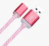 7 Color LED Light USB Quick Charging Data Sync Cable For Android and Iphone