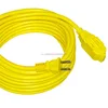 YH11166-12 Power extension cable yellow, 6 Foot,UL list.