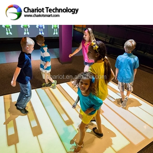 Chariottech Projection Floor Piano With High Quality Hardware To