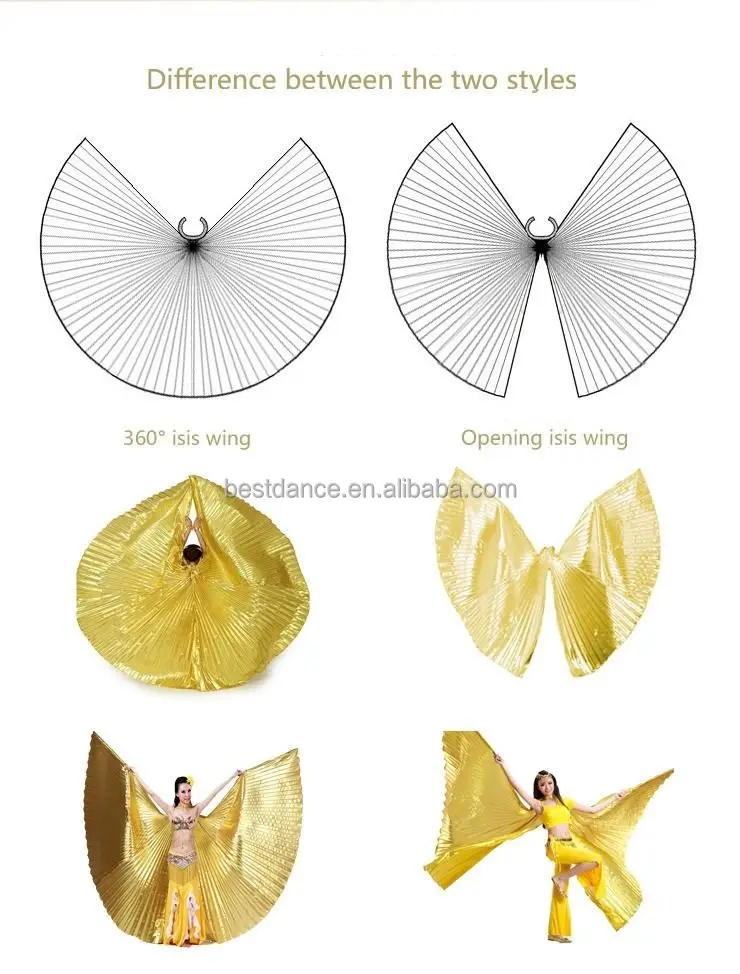 no stick Belly Dance Isis Wings Isis Wings Opening or 360° Isis Wings
