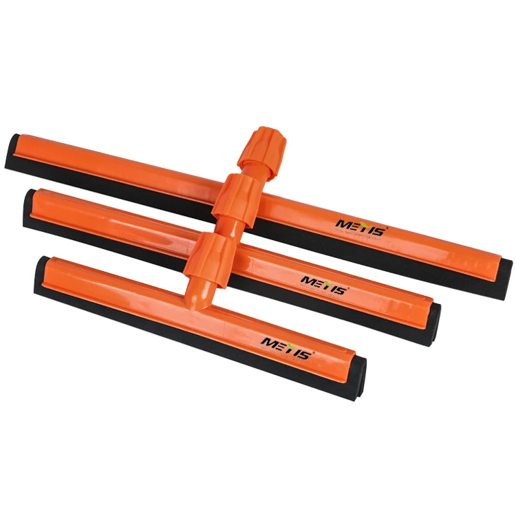 Trade Assurance 072-T double foldable eva rubber floor sweeper household cleaning plastic squeegee