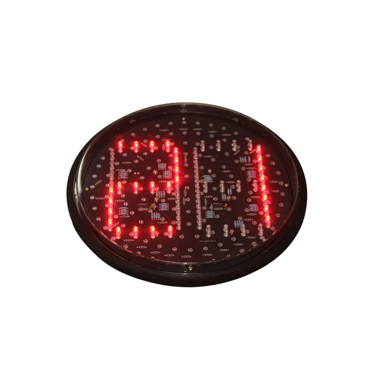 Waterproof 300mm countdown timer led traffic light lampwick
