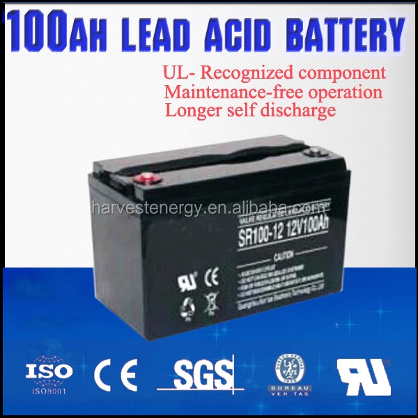 Deep Cycle 12v 10ah Lead Acid Battery Free Maintenance 