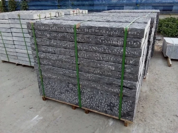 Natural Blue Limestone Pineapple Blue Limestone Palisade Tile For Outdoor Decorative