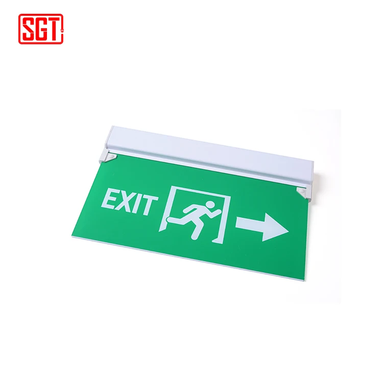 hot selling cheap price fire emergency exit sign light