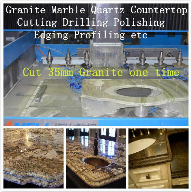 Cnc Countertops Cutting Machine With Suction Cups For Countertops