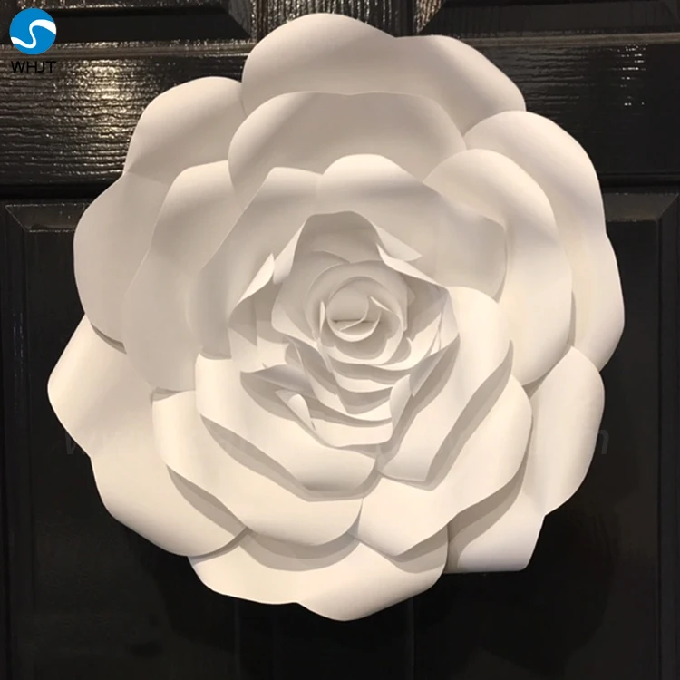 80cm Giant Artificial Flower Rose with Flower Stem Base Foam