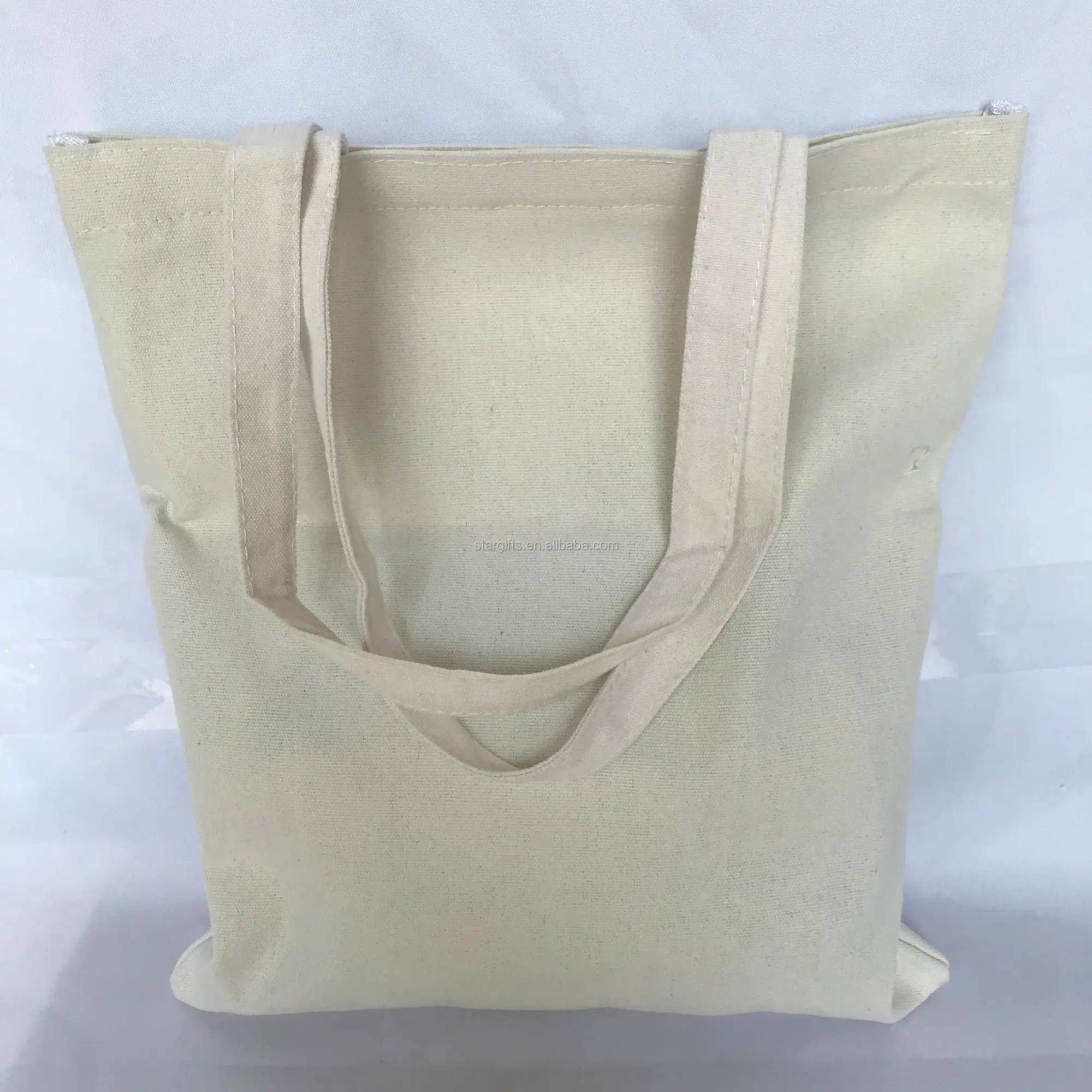 China Suppliers Wholesale Heavy Blank Cotton Canvas Tote Bag With